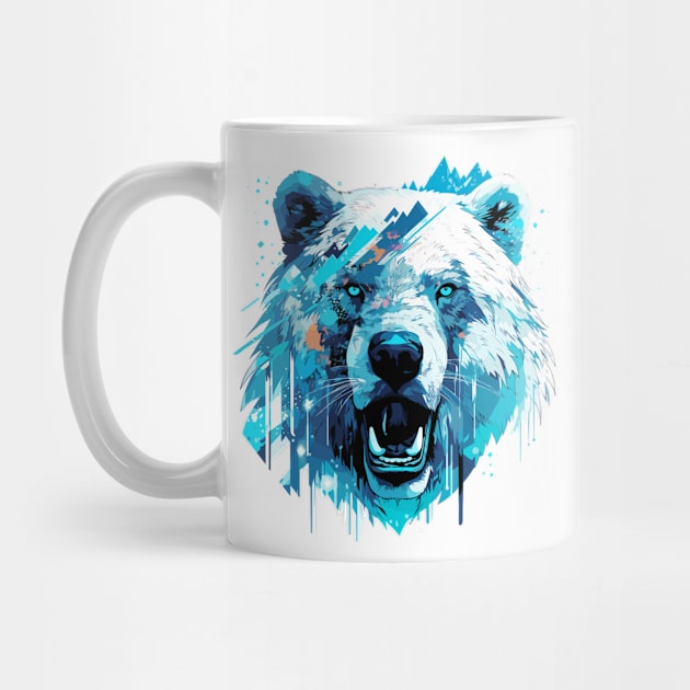 Polar Bear Animal World Predator Wild Nature Wilderness by Cubebox